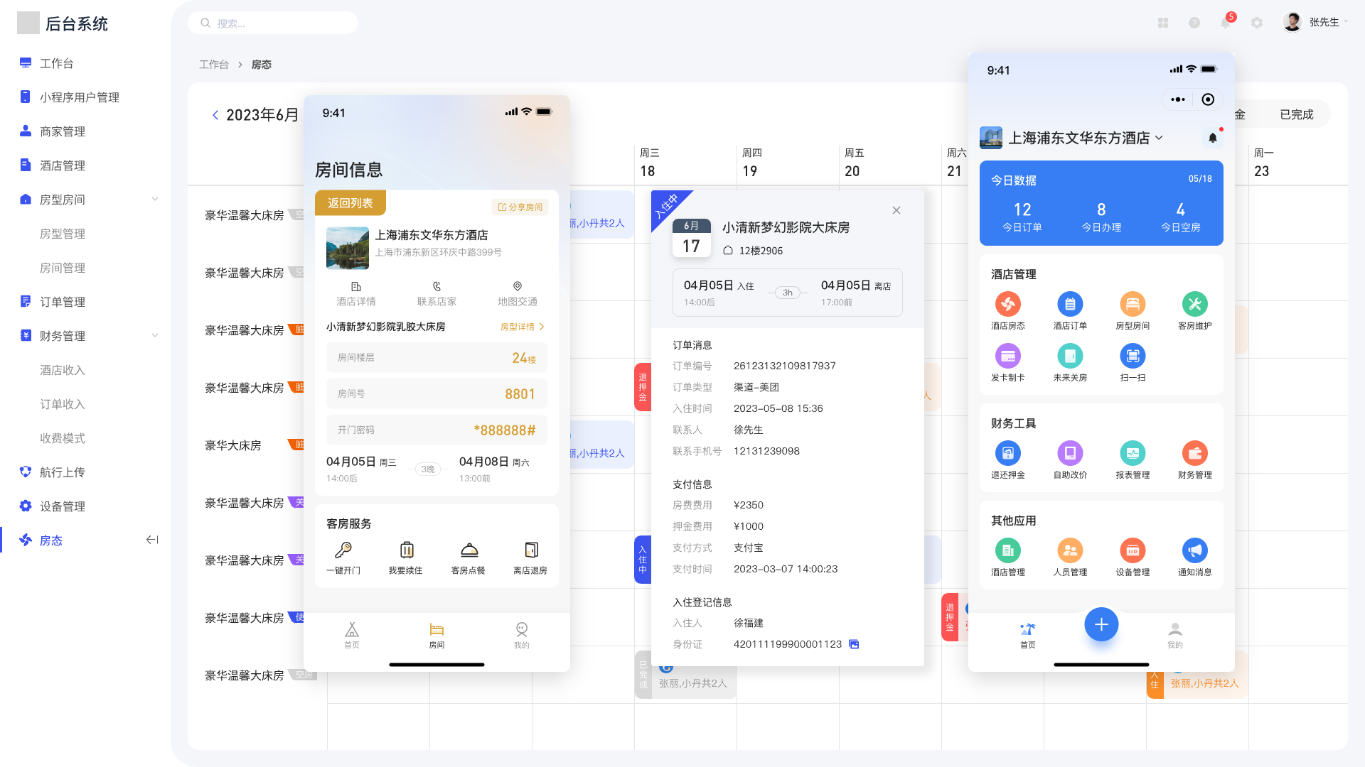 app dashboard overview